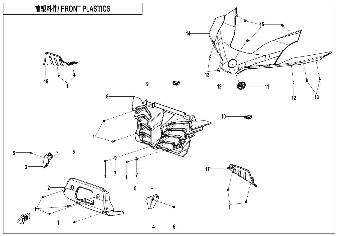 F04-1-V1 - FRONT PLASTIC