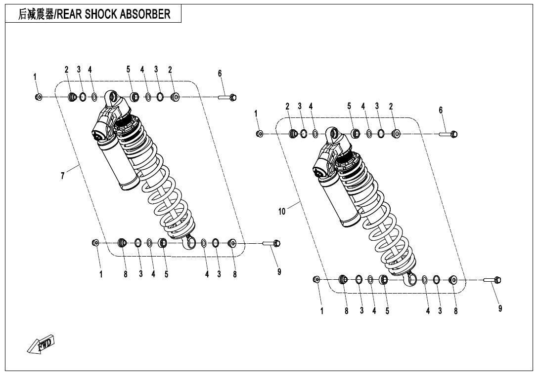 F06-2 - REAR SHOCK ABSORBER