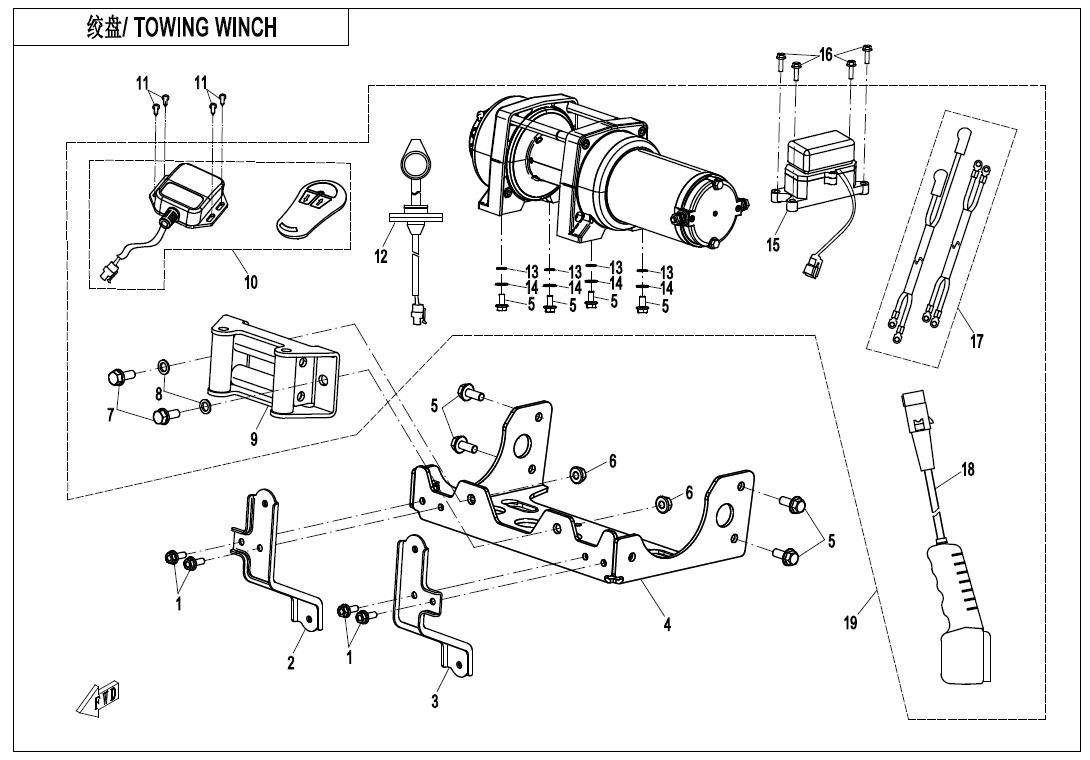 F15-2 - TOWING WINCH