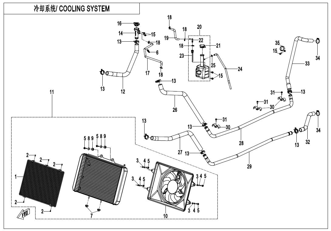 F18-V2 - COOLING SYSTEM