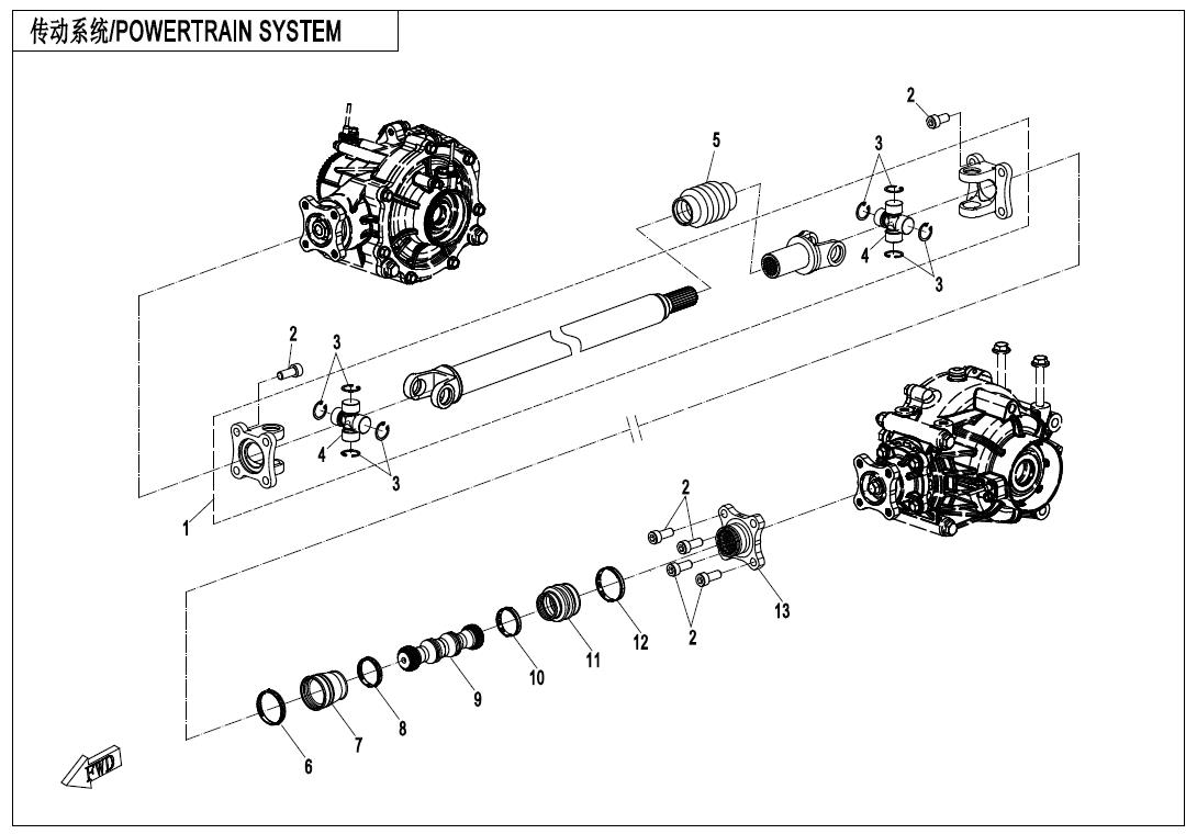 F30 - DRIVETRAIN SYSTEM