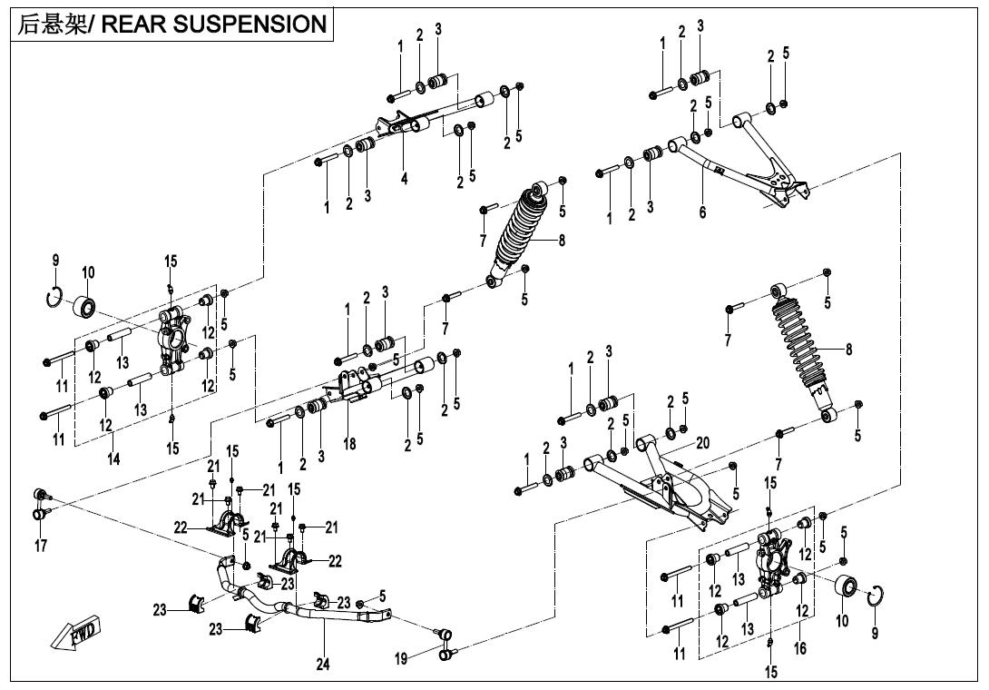 F06 - REAR SUSPENSION