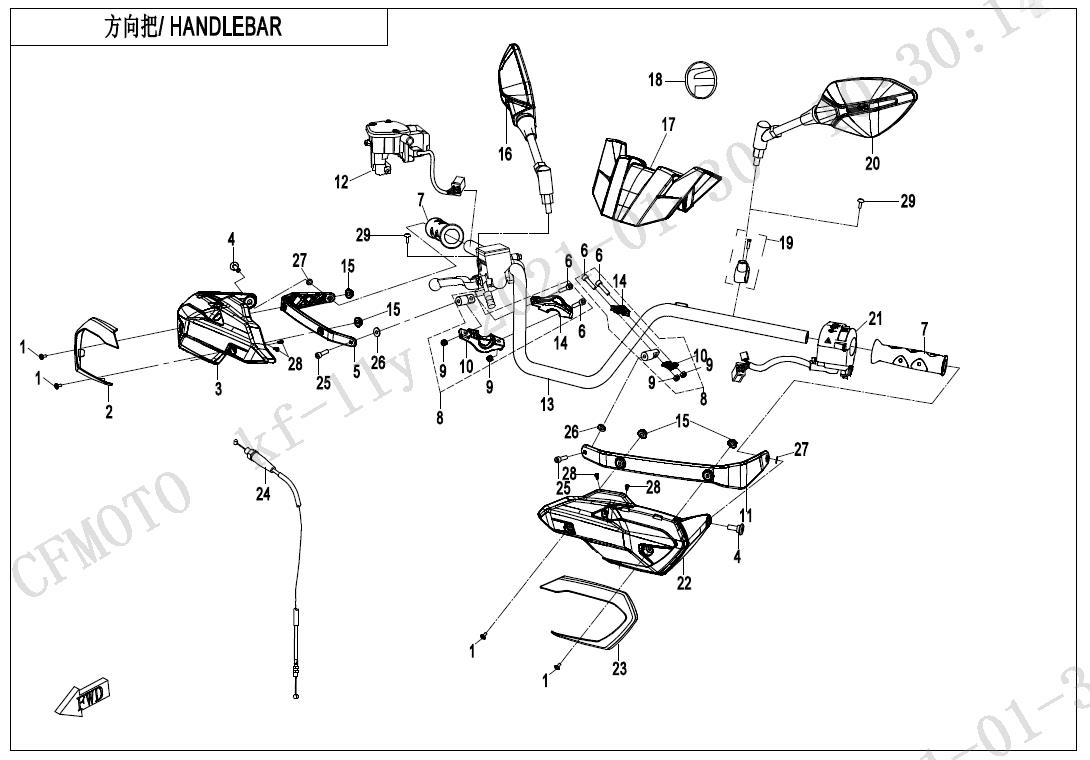 F10-1-V2 - HANDLEBAR