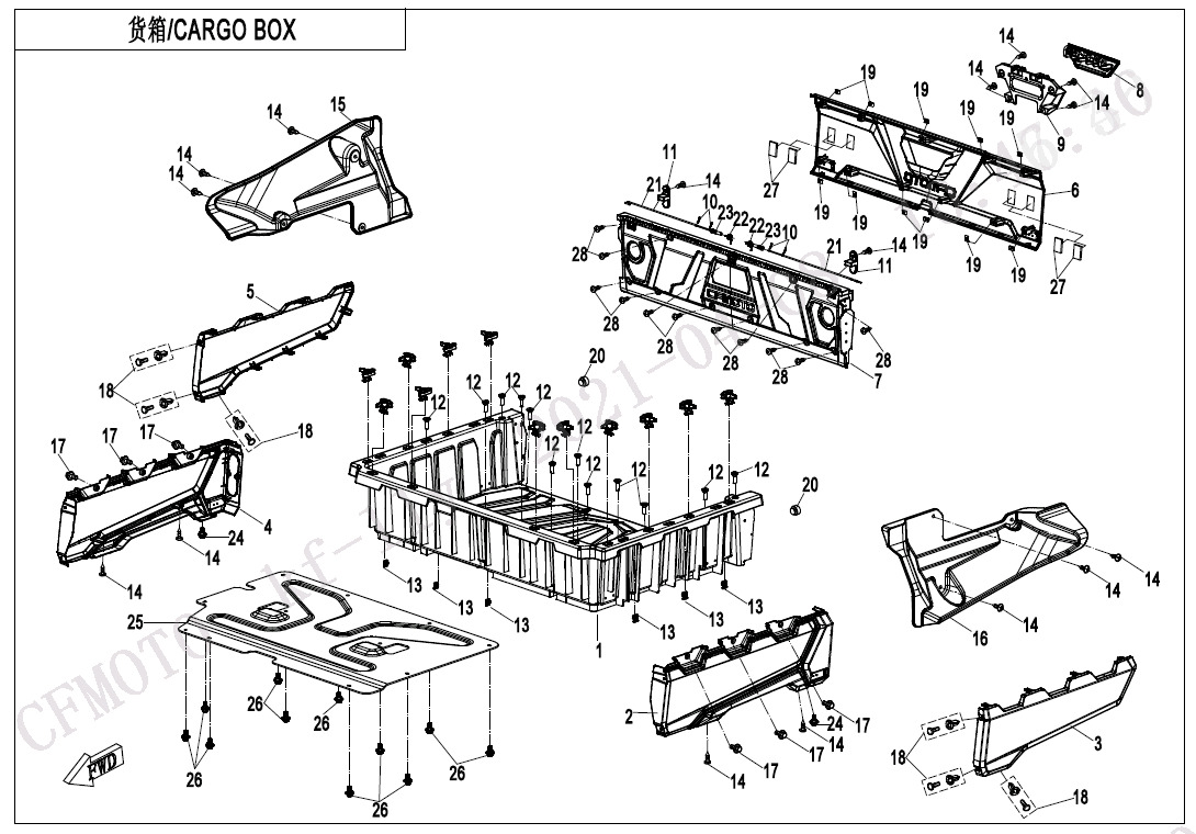 F22-1-V4 - CARGO BOX