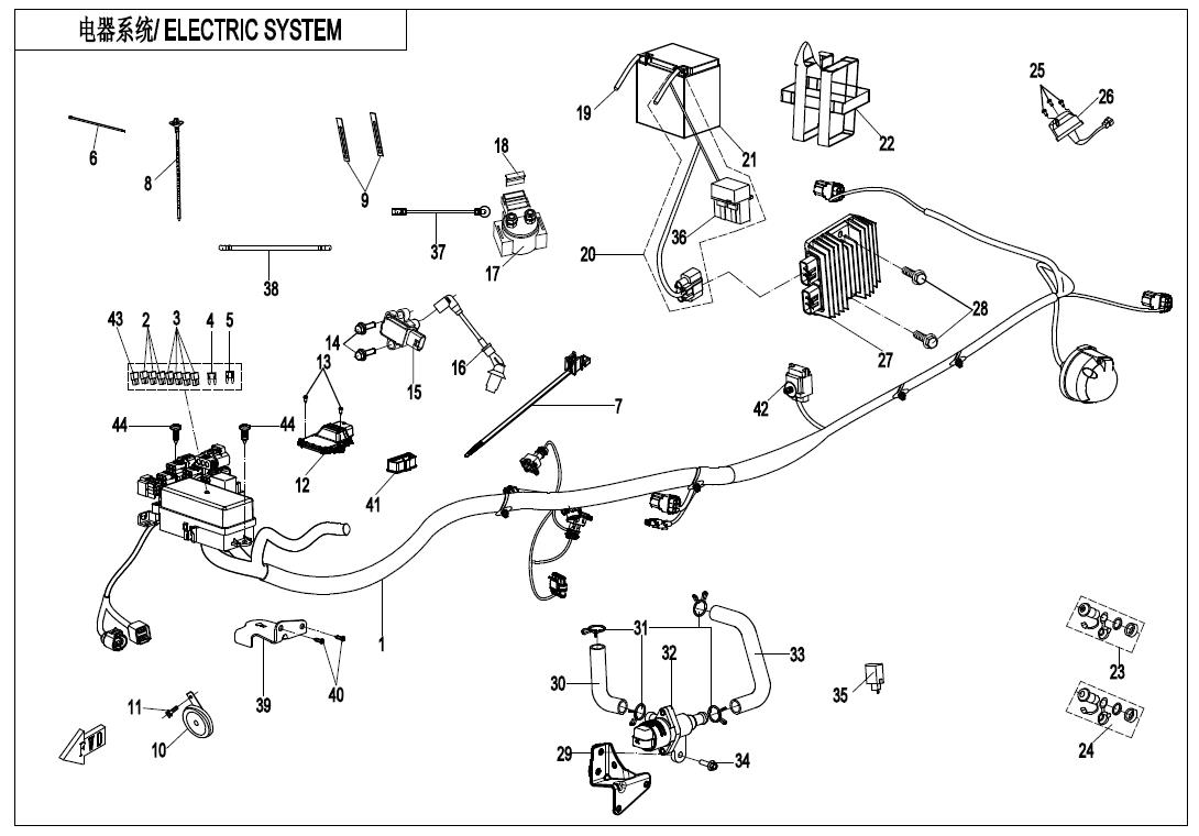 F15-1-B - ELECTRIC SYSTEM(EU168&INTERNATIONAL)