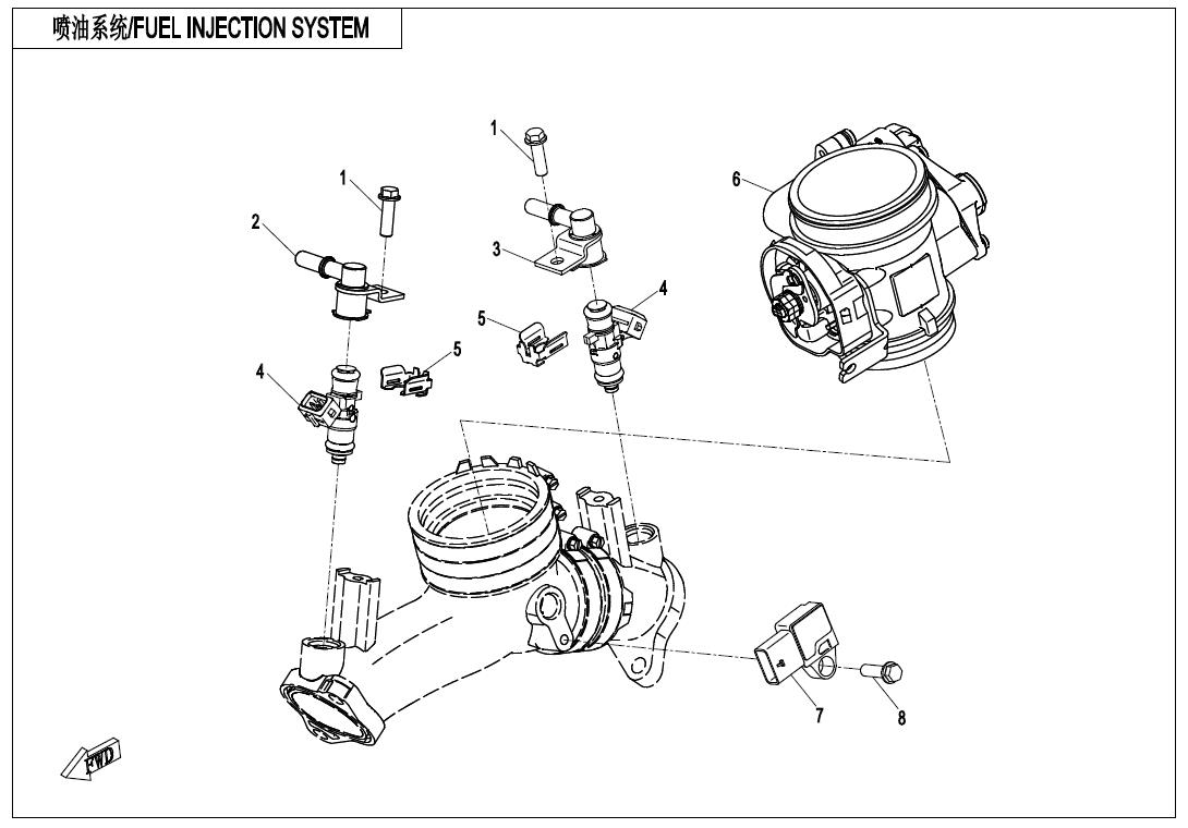 F15-3-A - FUEL INJECTION SYSTEM(NO FUEL VAPORIZATION SYSTEM)