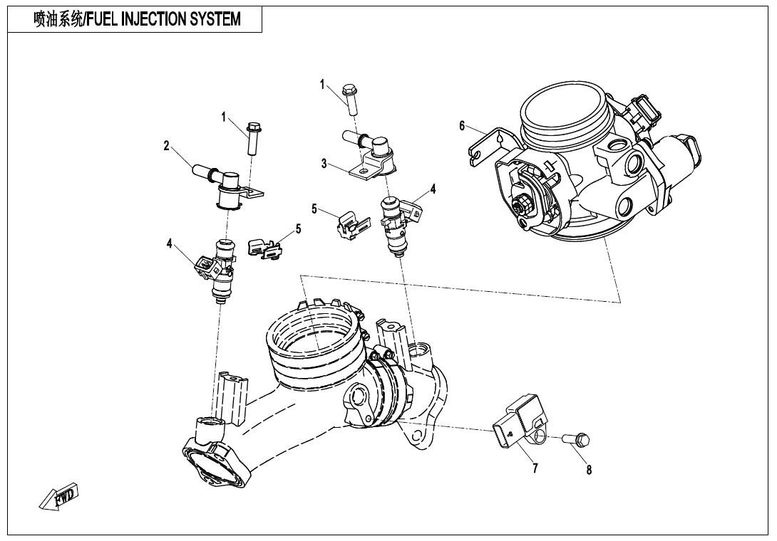 F15-3-B - FUEL INJECTION SYSTEM(FOR FUEL VAPORIZATION SYSTEM)