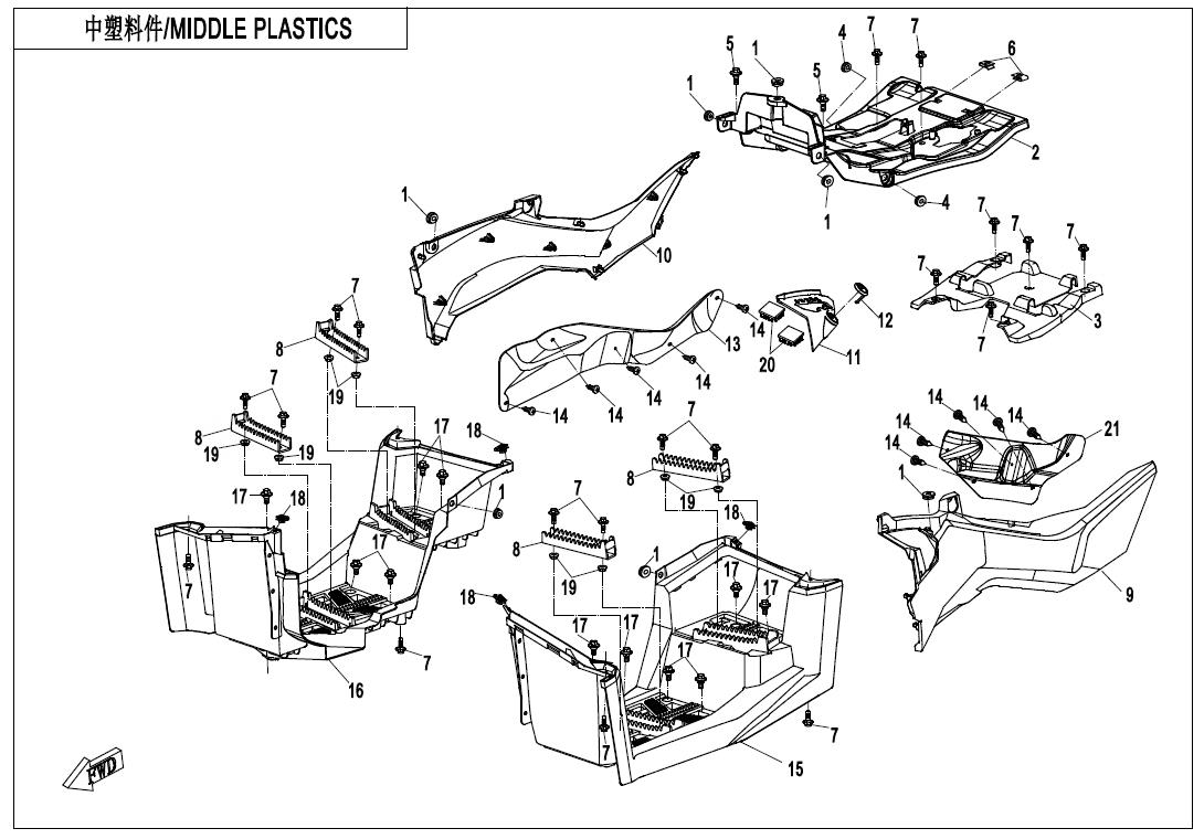 F04-3-A-V3 - MIDDLE PLASTICS