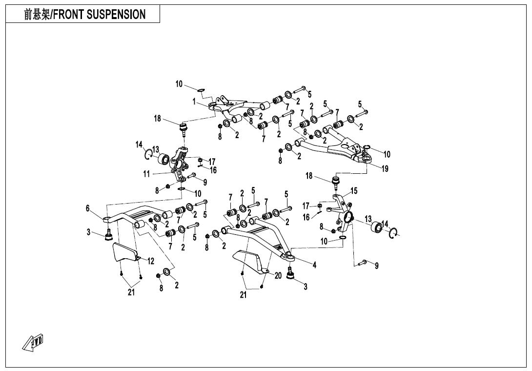 F05-1-V2 - FRONT SUSPENSION