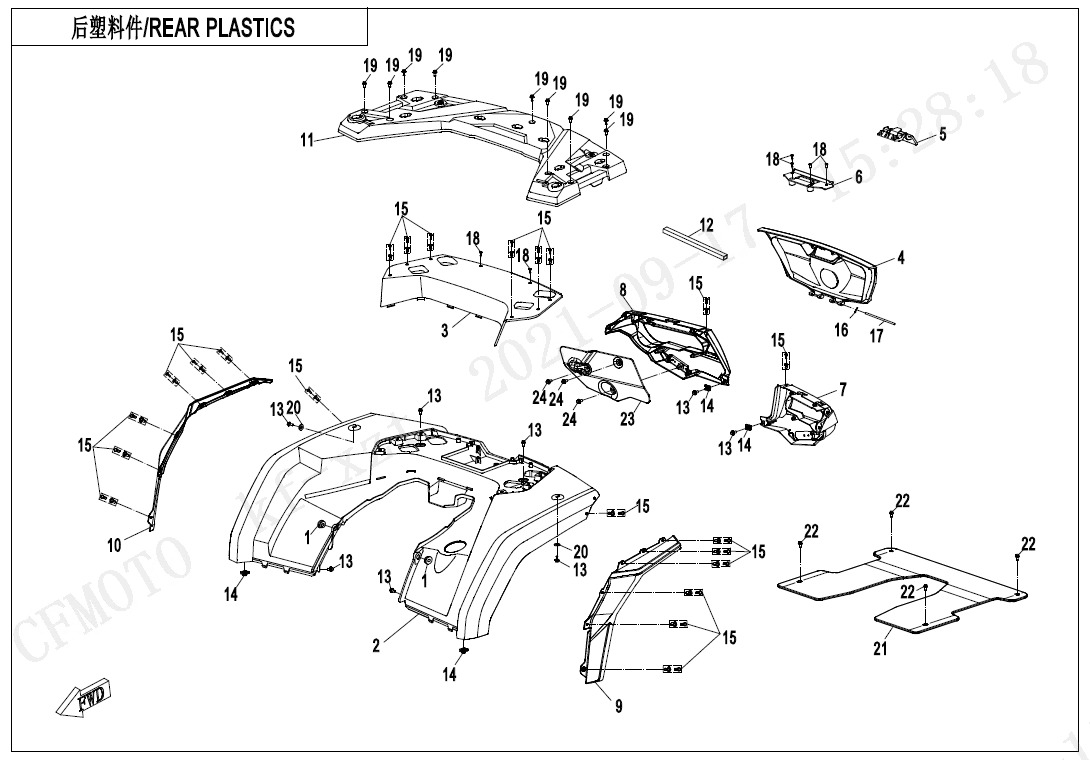 F04-4-V3 - REAR PLASTICS