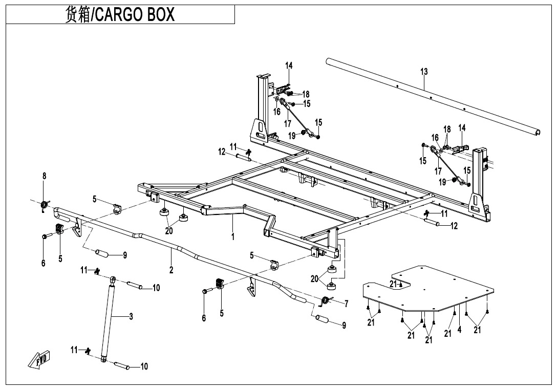 F22-2 - CARGO BOX