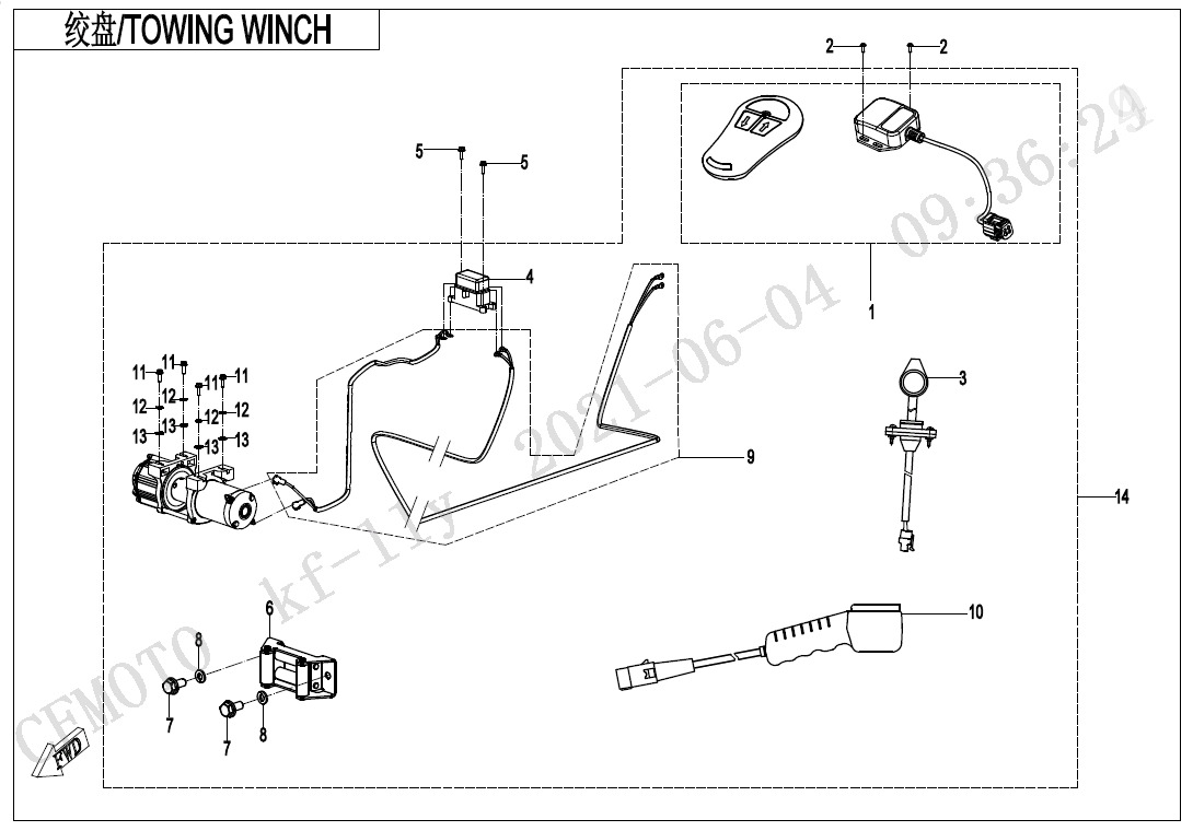 F15-2 - TOWING WINCH