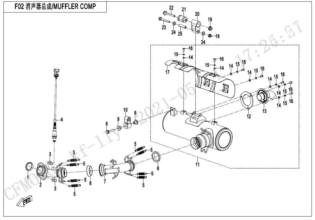 F02-A - MUFFLER