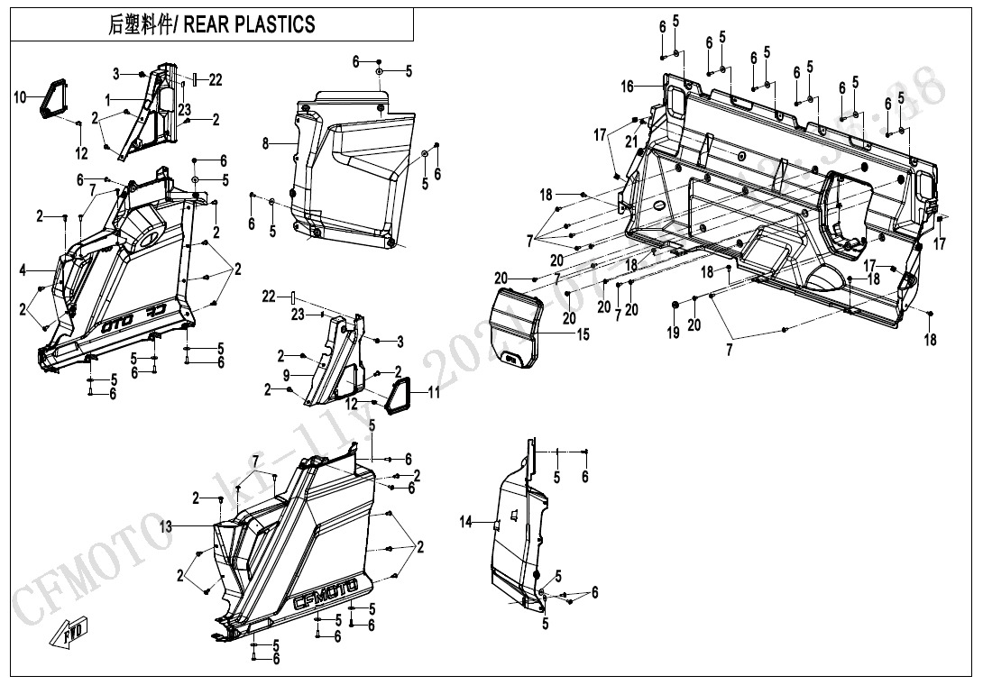 F04-4-V2 - REAR PLASTICS
