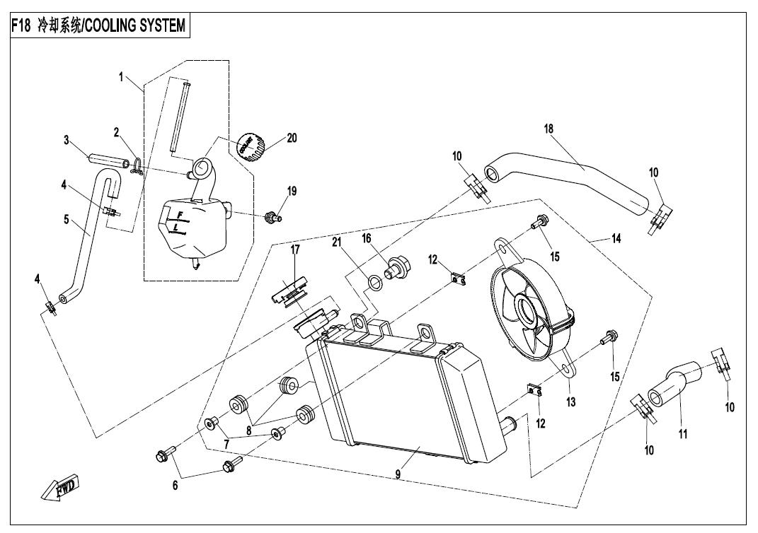 F18 - COOLING SYSTEM