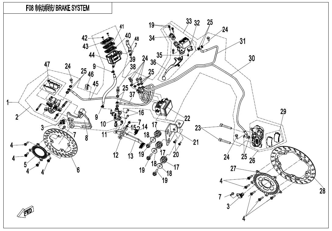 F08-A - BRAKE SYSTEM(ABS)