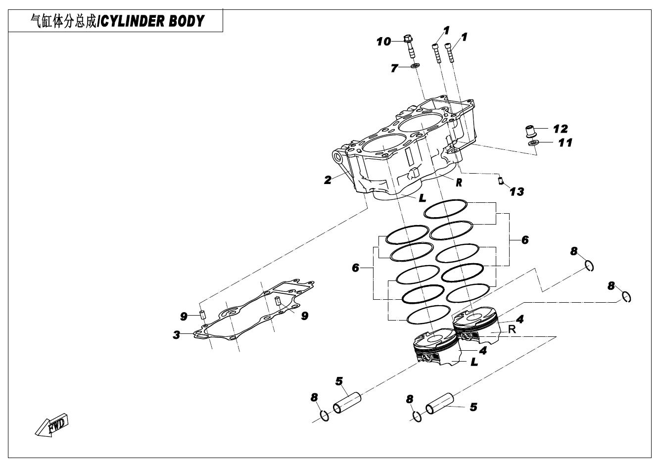 E02-4 - CYLINDER BODY