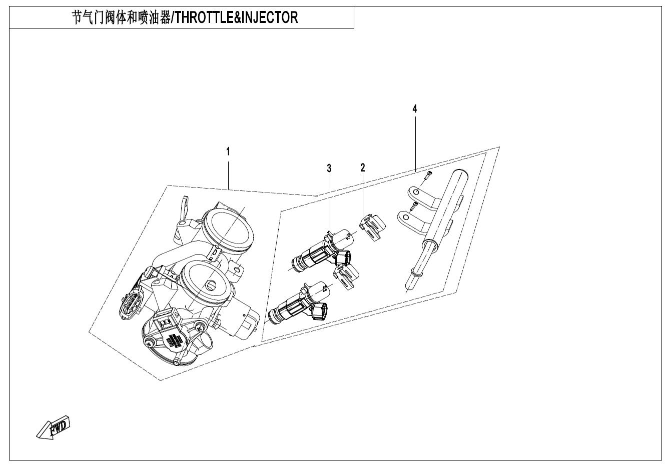 E17 - THROTTLE & INJECTOR