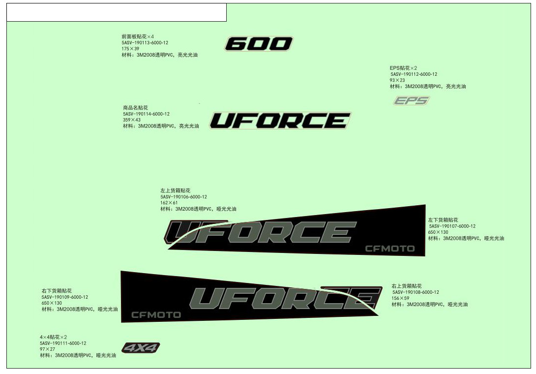 F19-1-C - DECAL KITS(TRUE TIMBER CAMO)