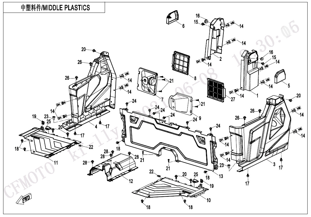 F04-3 - MIDDLE PLASTICS