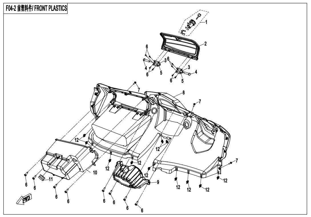 F04-2 - MIDDLE PLASTIC