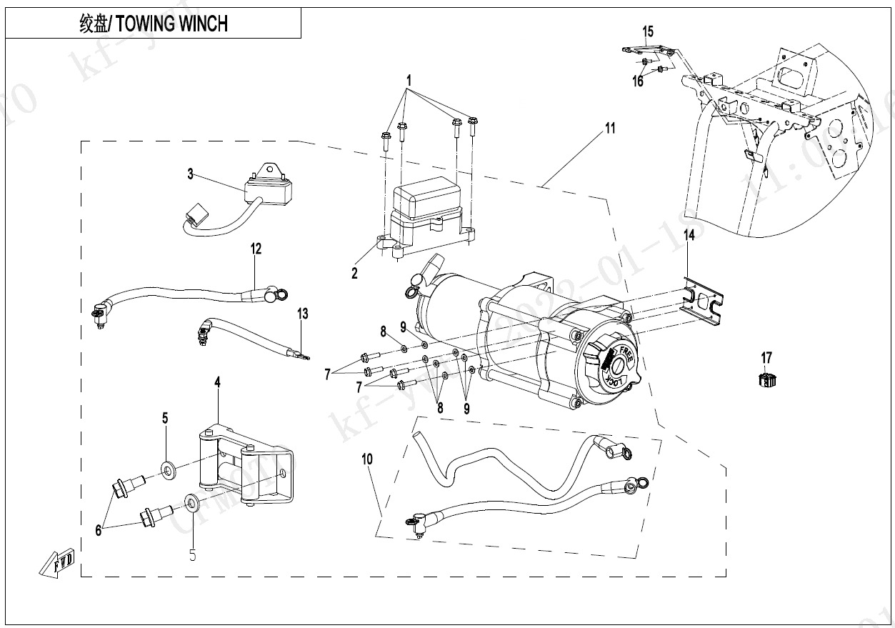 F15-2 - TOWING WINCH