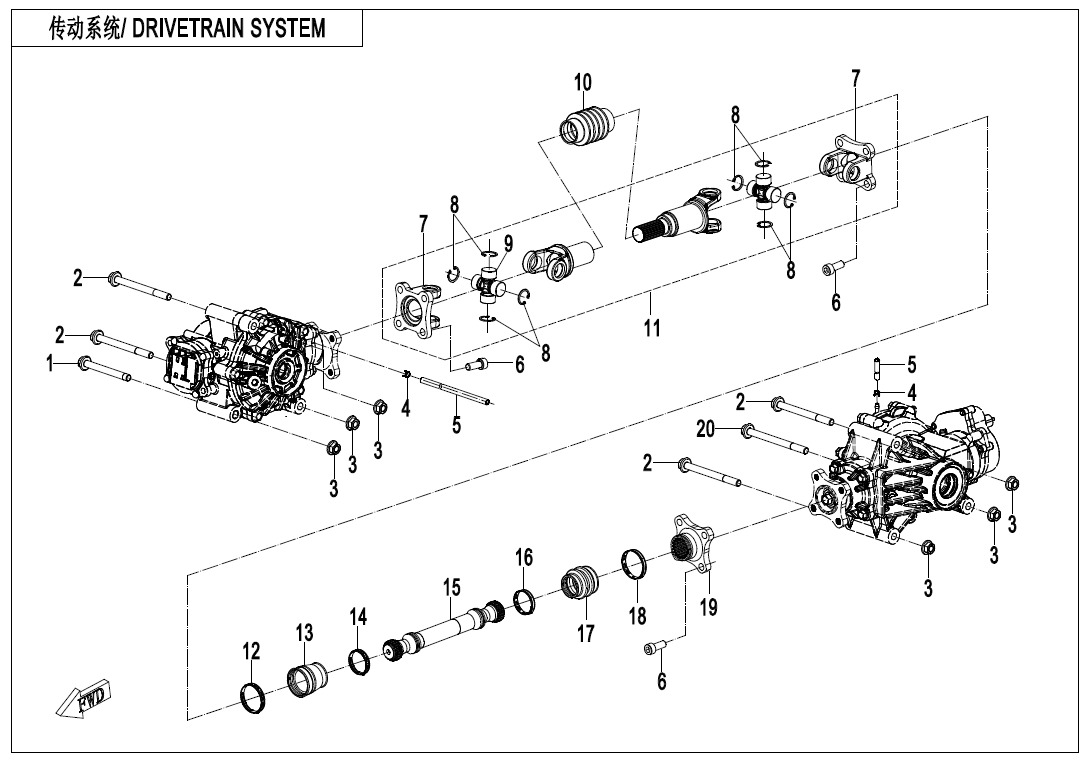 F30 - DRIVETRAIN SYSTEM