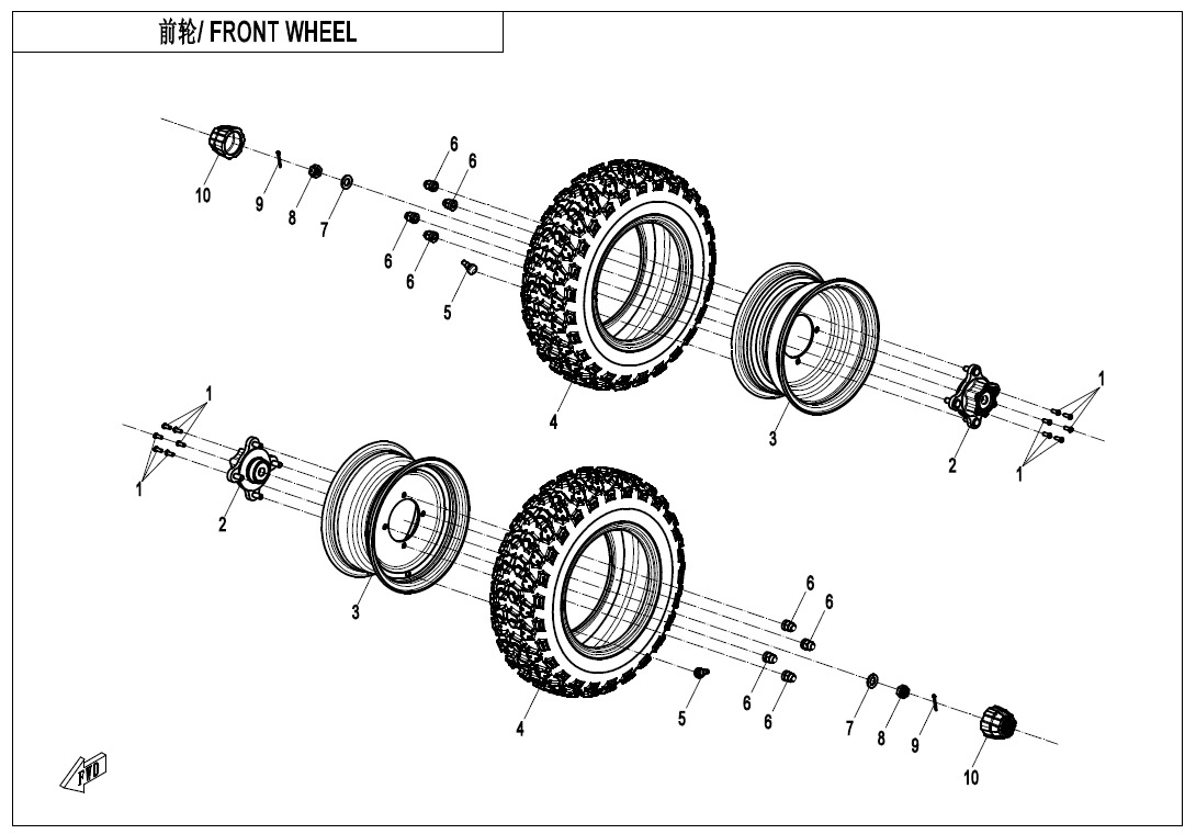 F07 - FRONT WHEEL