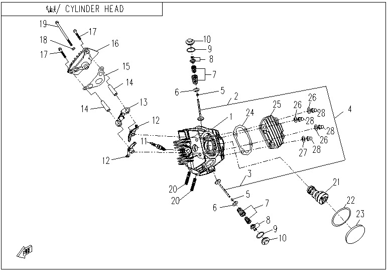 E02-1-CYLINDER HEAD