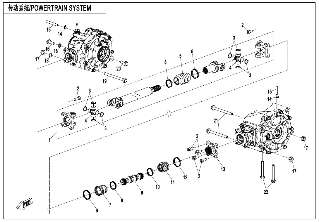 F30-DRIVETRAIN SYSTEM