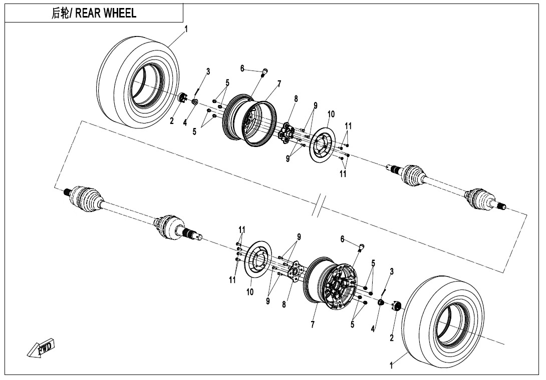 F11 - REAR WHEEL