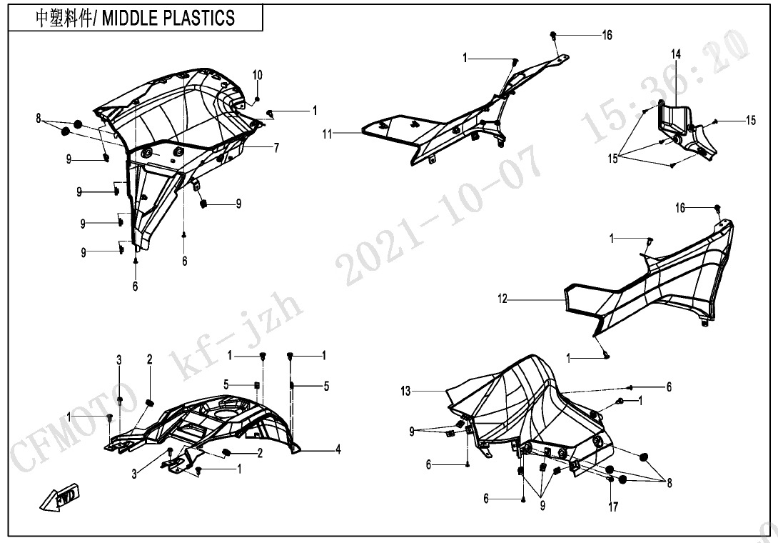 F04-4 - MIDDLE PLASTICS