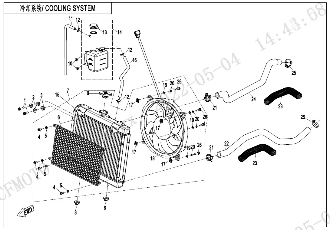 F18 - COOLING SYSTEM