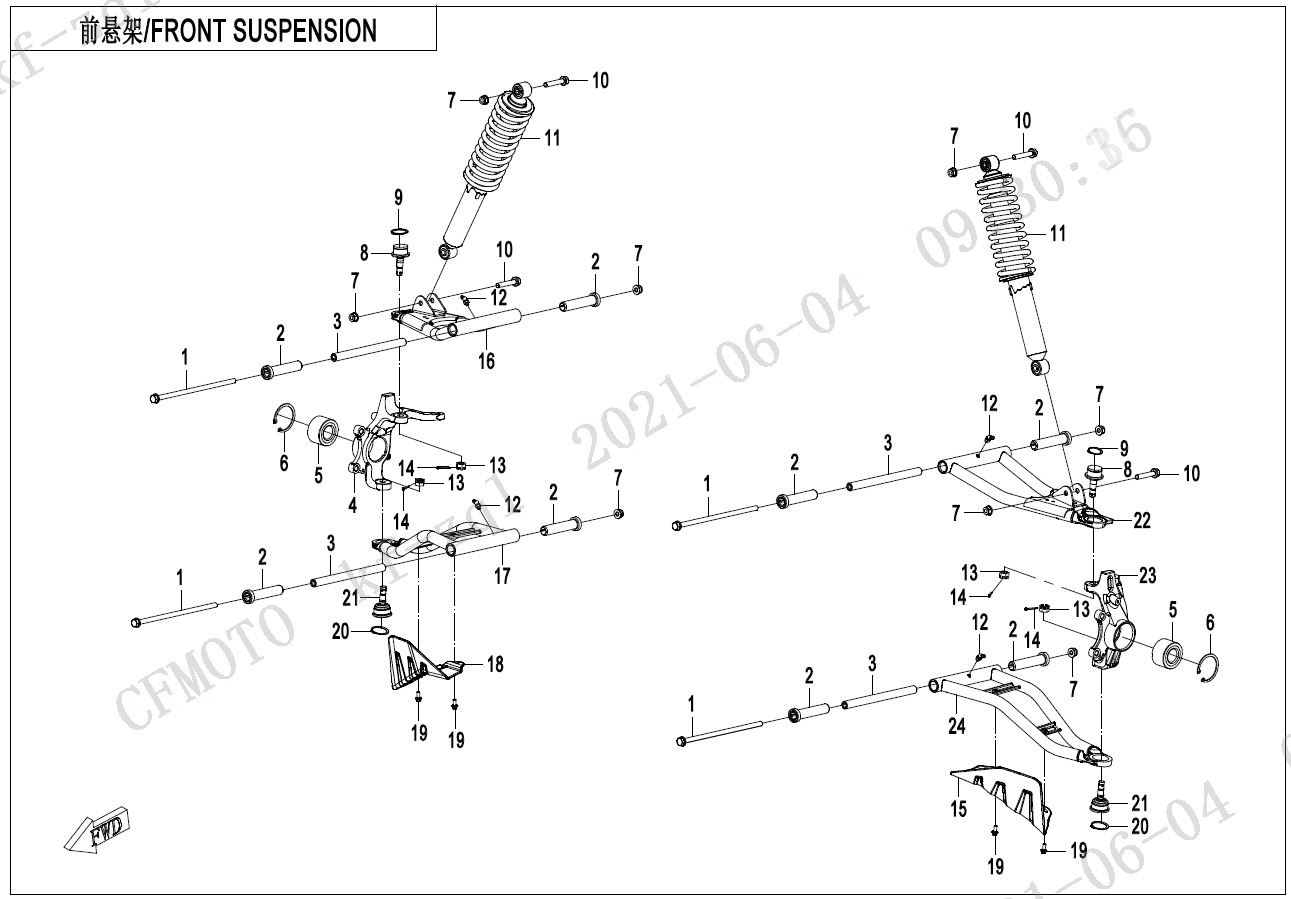 F05 - FRONT SUSPENSION
