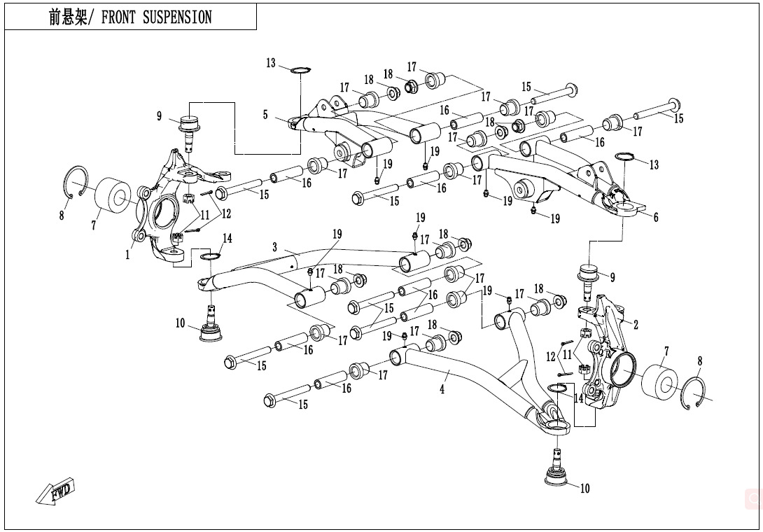 F05-1 - FRONT SUSPENSION