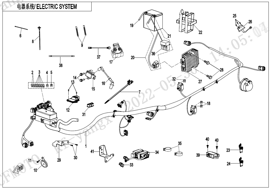 F15-1-B - ELECTRIC SYSTEM(INTERNATIONAL)