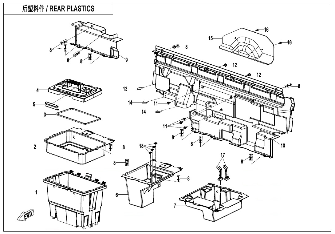 F04-6-V2 - REAR PLASTICS
