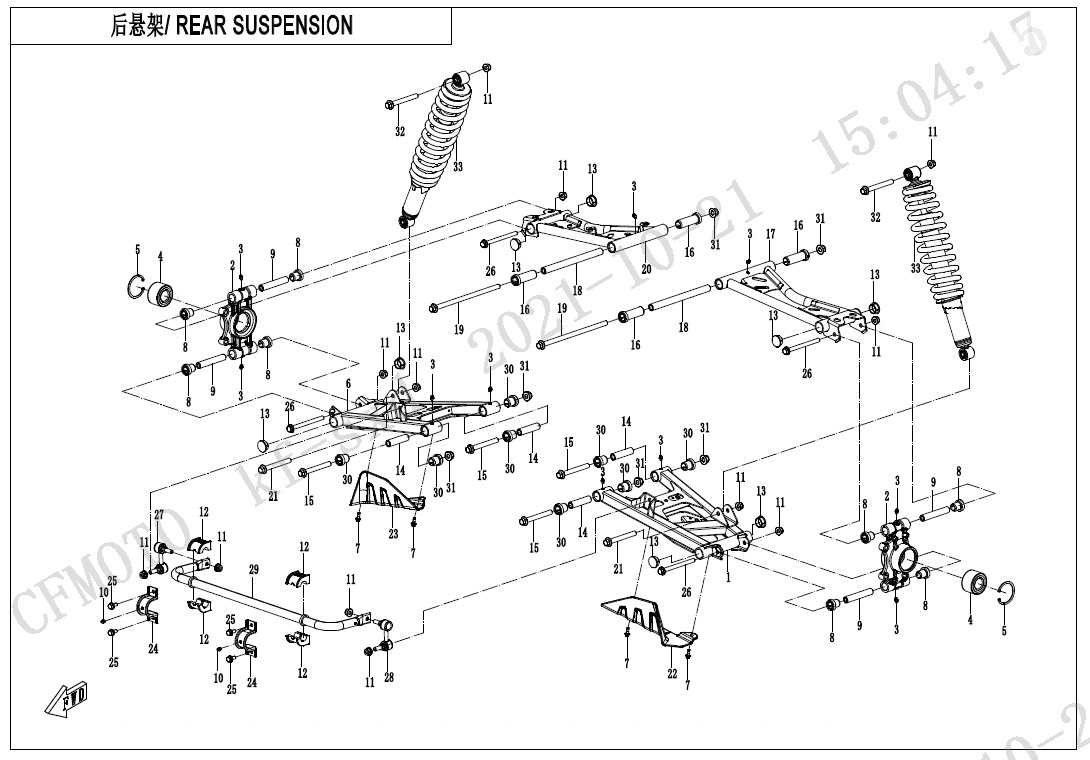 F06 - REAR SUSPENSION