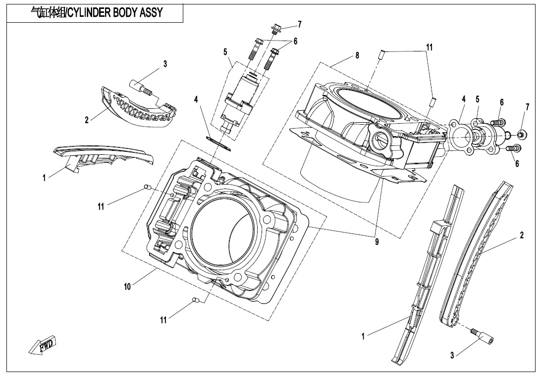 E02-3 - CYLINDER BODY
