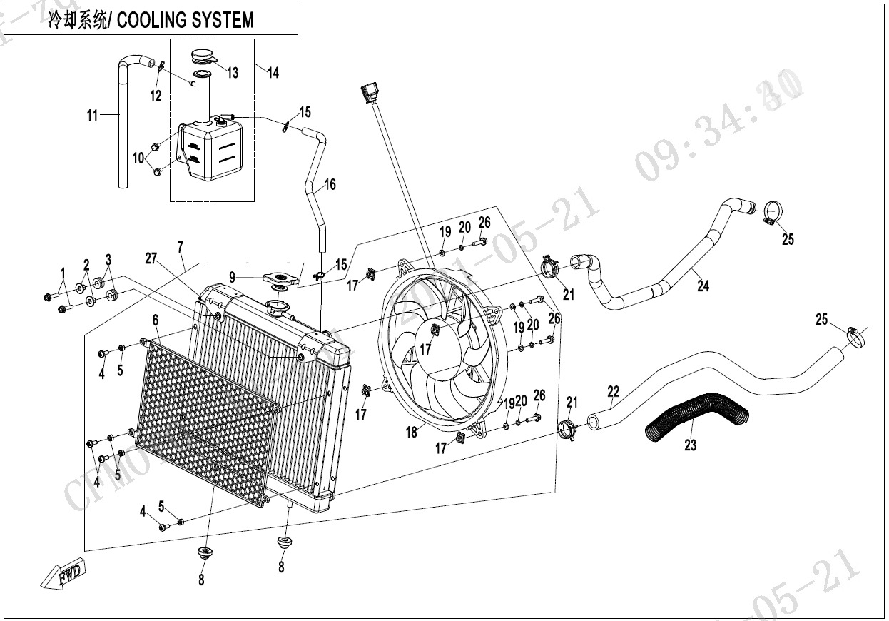 F18-V2 - COOLING SYSTEM