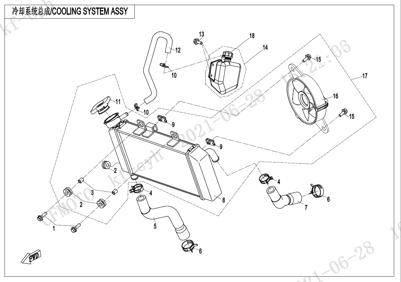 F18 - COOLING SYSTEM