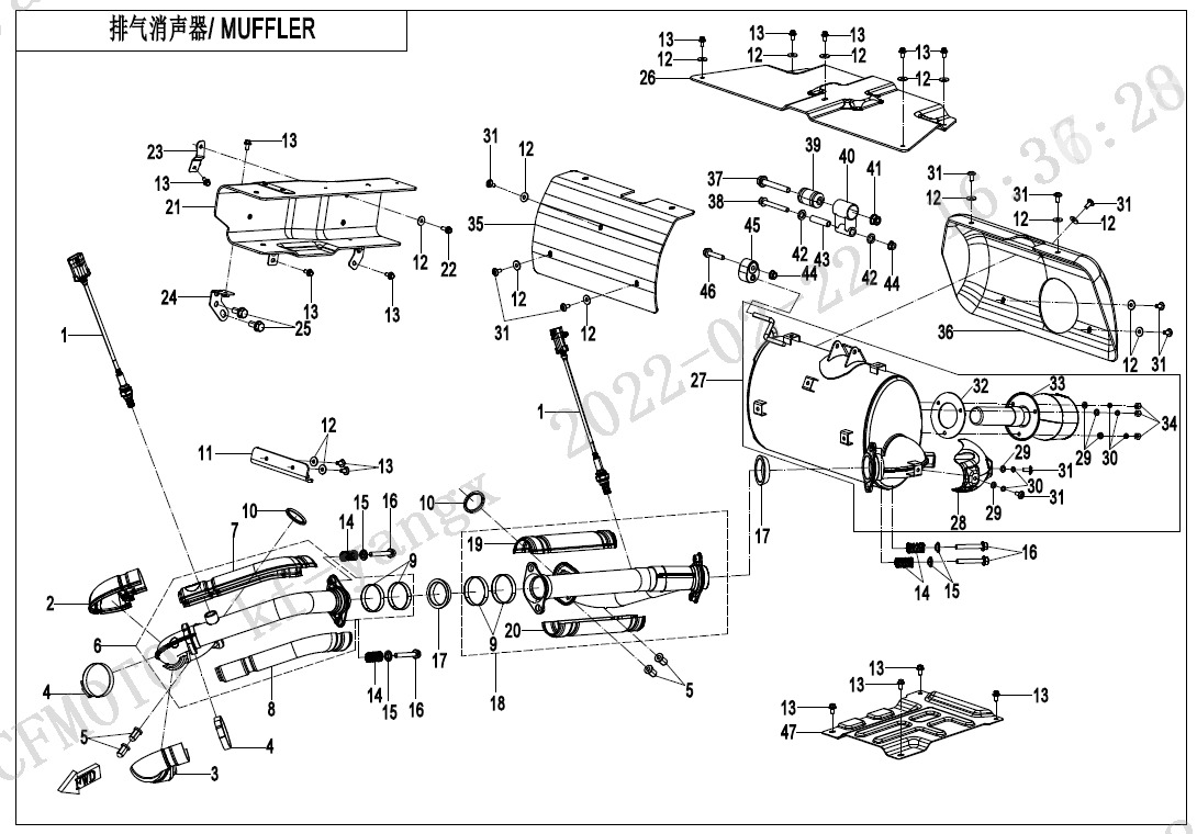 F02 - MUFFLER