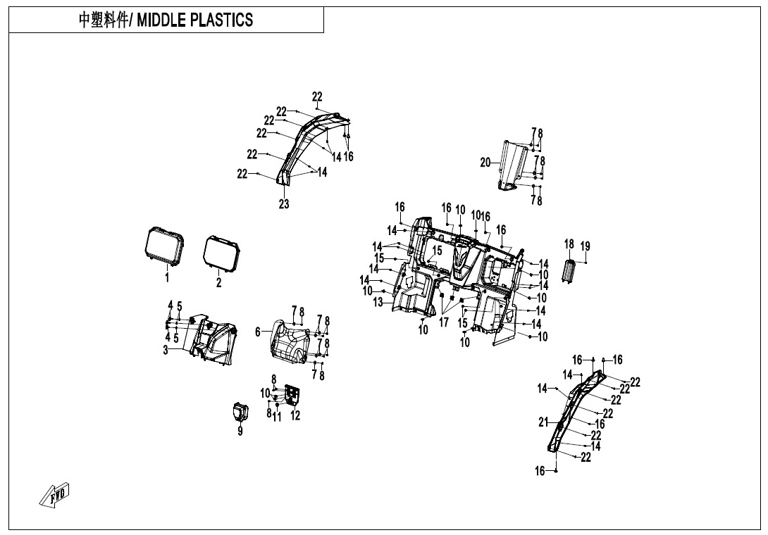 F04-4 - MIDDLE PLASTICS