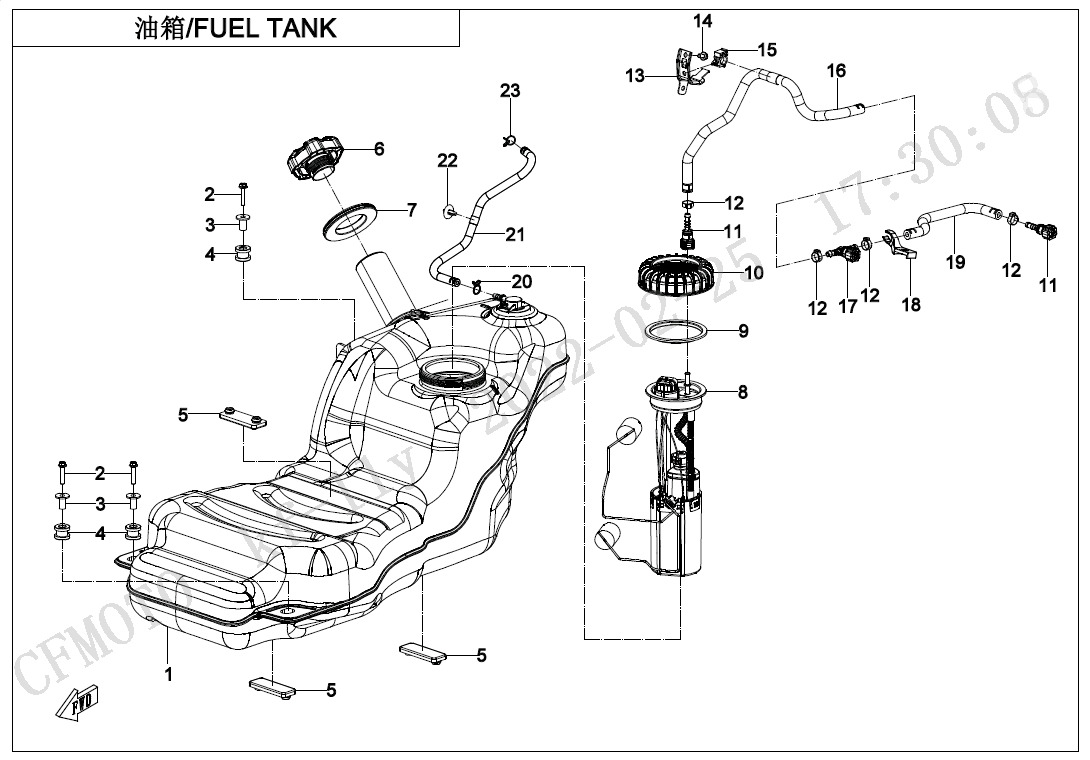 F12 - FUEL TANK