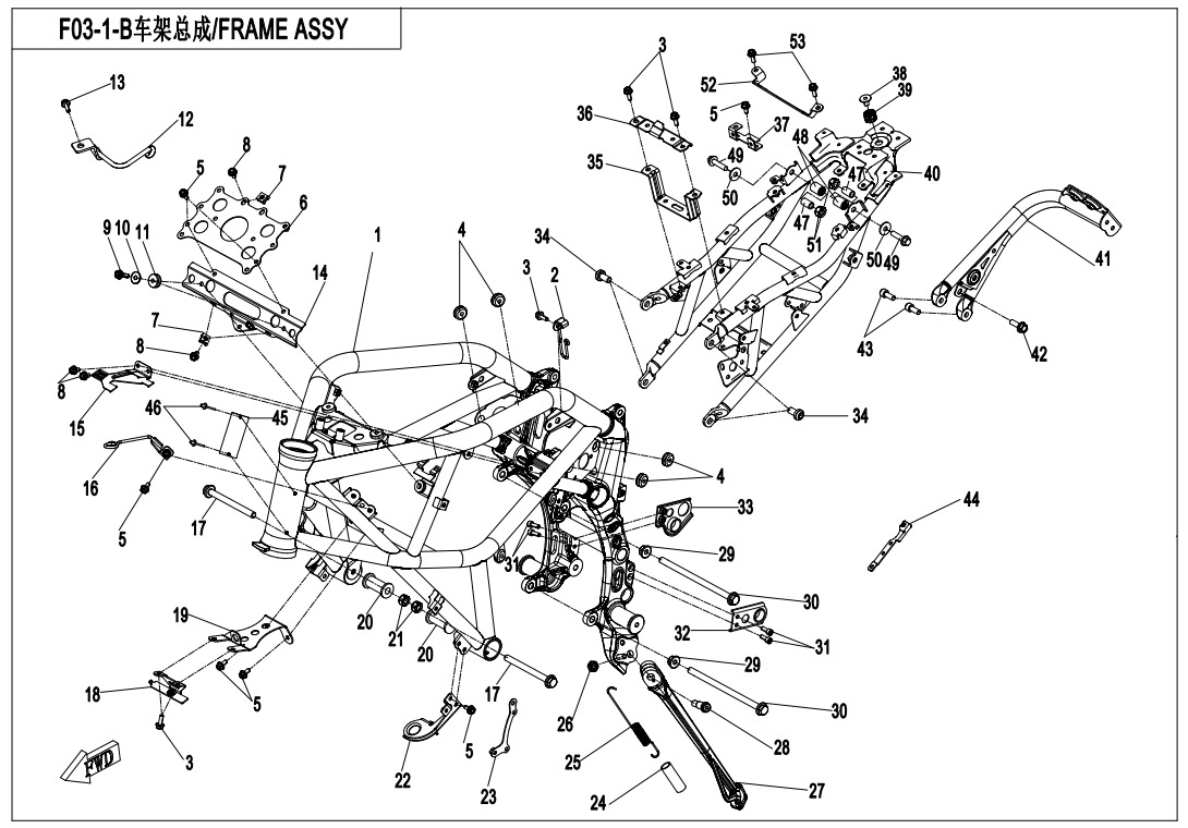 F03-1-B - FRAME