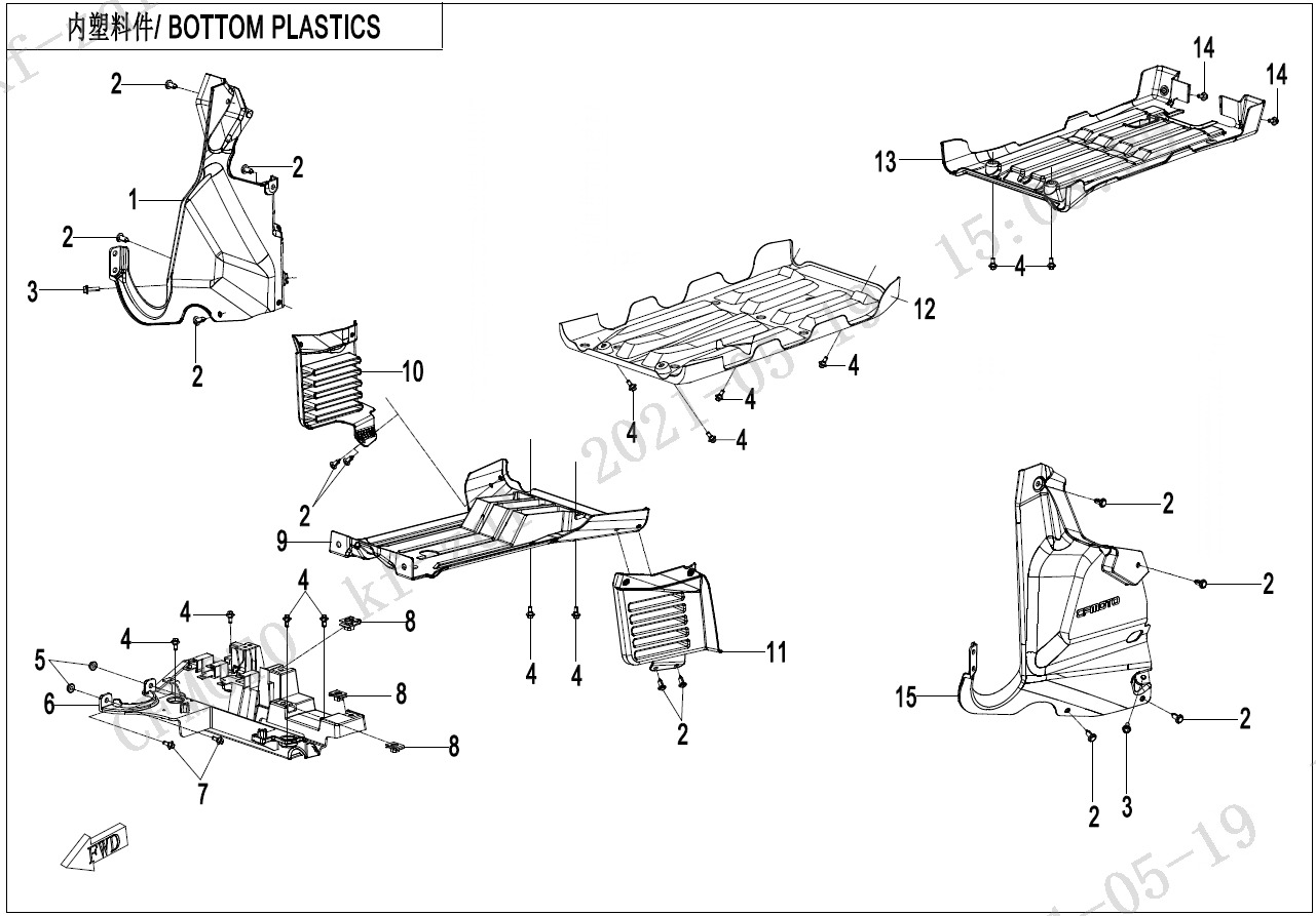 F04-7-V2 - BOTTOM PLASTICS
