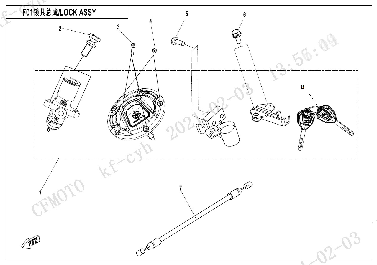 F01 - LOCK KITS