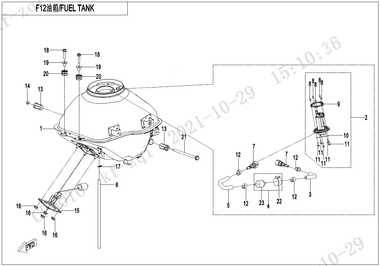 F12-V2 - FUEL TANK