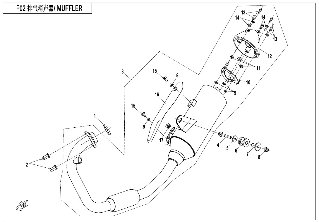 F02 - MUFFLER