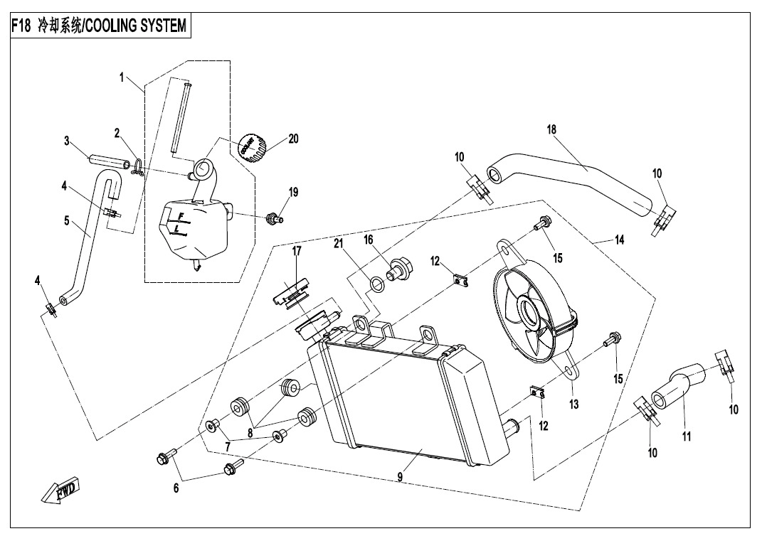 F18 - COOLING SYSTEM